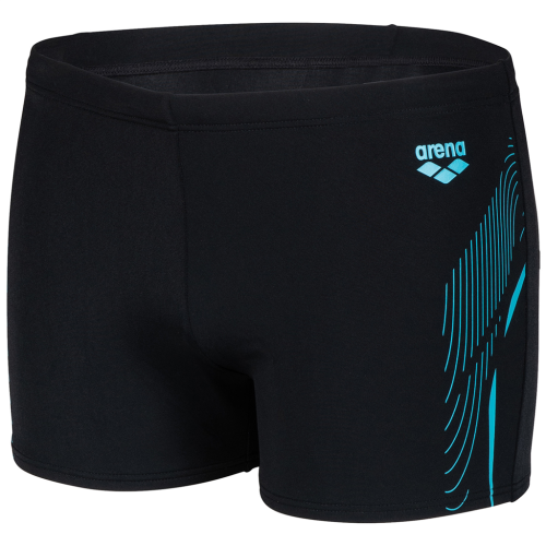 Arena M Swim Short Graphic IV - schwarz (Grösse: D 4) von Arena