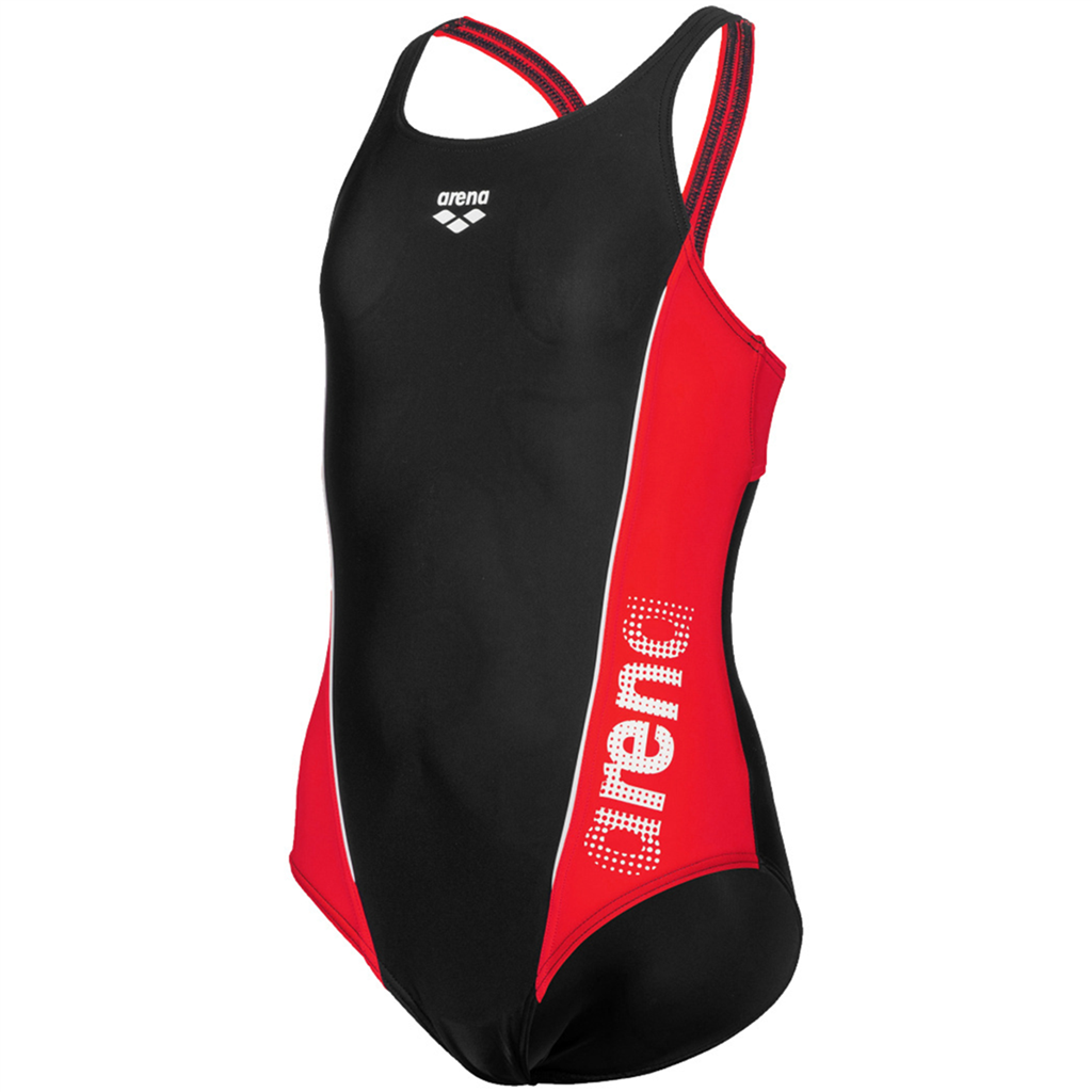 Arena Thrice Jr Swim Pro Back One Piece R Badeanzug female Schwarz, Grösse: 116 von Arena