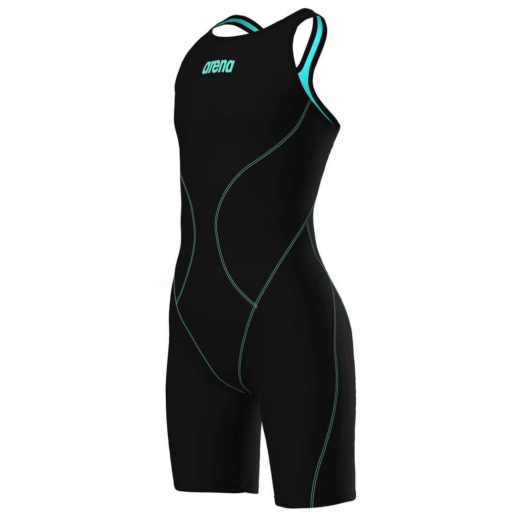 Arena Mädchen Wettkampfanzüge Arena Mädchen Wettkampfanzüge G Powerskin Impulso Ob Jr, Schwarz, ideal für Wassersport, Schwarz von Arena