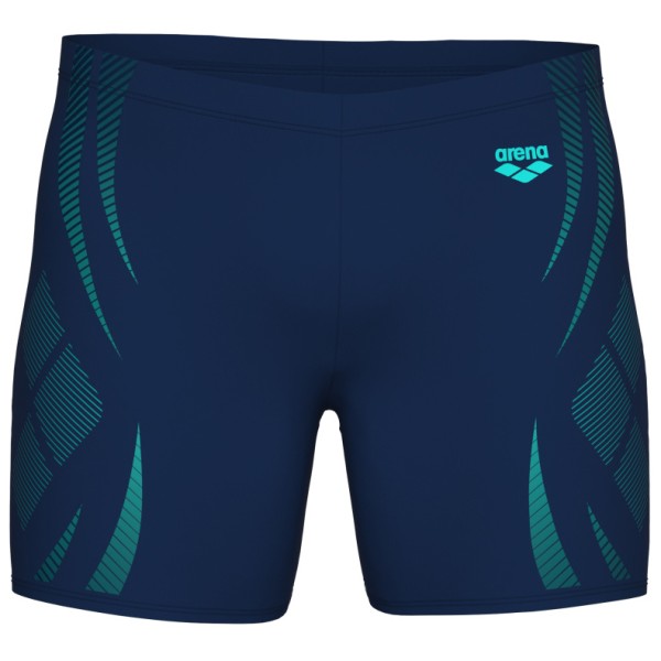 Arena - Poseidonia Swim Mid Jammer - Badehose Gr 10;3;4;5;6;7;8;9 blau;schwarz von Arena