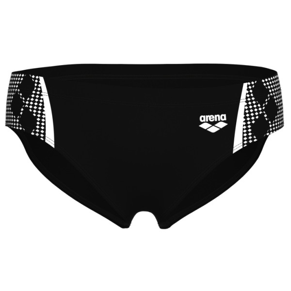 Arena - Swim Briefs Graphic - Badehose Gr 4 schwarz von Arena