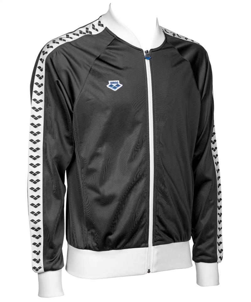 Arena Herren Freizeitjacken Arena Herren Freizeitjacke M Relax Iv Team Jacket, Schwarz, Regular Fit, ideal für Freizeit & Reisen, Schwarz von Arena