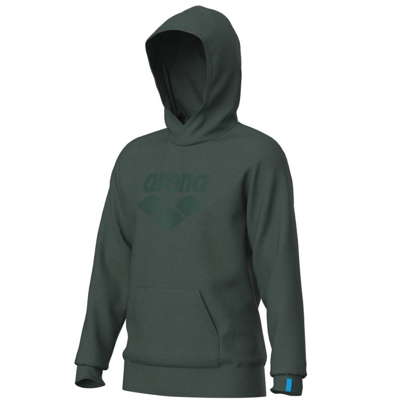 Arena Unisex Kapuzenpullover Arena Unisex Kapuzenpullover Hooded Sweat Logo, Grün, ideal für Freizeit & Reisen, Grün von Arena