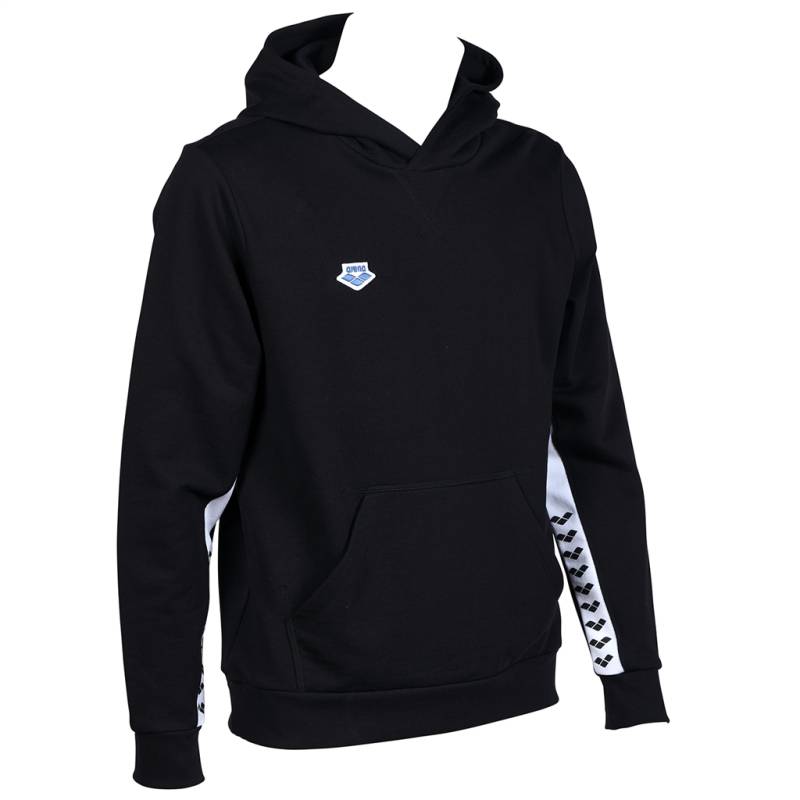 Arena Unisex Kapuzenpullover Arena Unisex Kapuzenpullover   Icons Hooded Sweat Solid, Schwarz, Regular Fit, ideal für Freizeit & Reisen, Schwarz von Arena