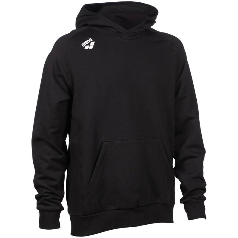 Arena Unisex Sweatshirts und Pullover Arena Unisex Sweatshirt und Pullover Team Hooded Sweat Panel, Schwarz, Regular Fit, ideal für Freizeit & Reisen, Schwarz von Arena