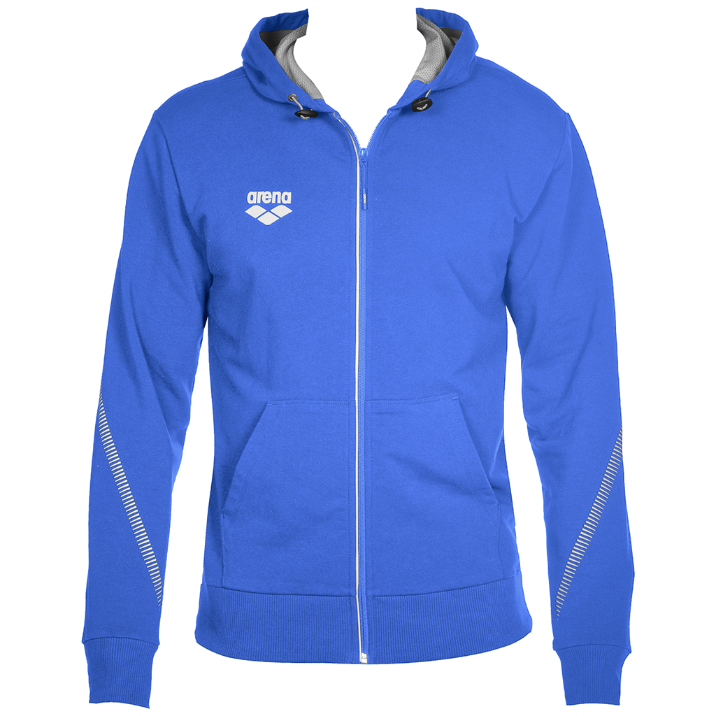 Arena Unisex Freizeitjacken Arena Unisex Freizeitjacke Tl Hooded Jacket, Blau, Regular Fit, ideal für Training, Fitness & Running, Blau von Arena