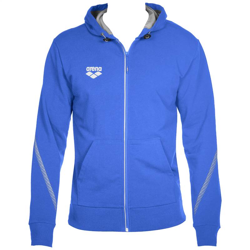 Arena Unisex Freizeitjacken Arena Unisex Freizeitjacke Tl Hooded Jacket, Blau, Regular Fit, ideal für Training, Fitness & Running, Blau von Arena