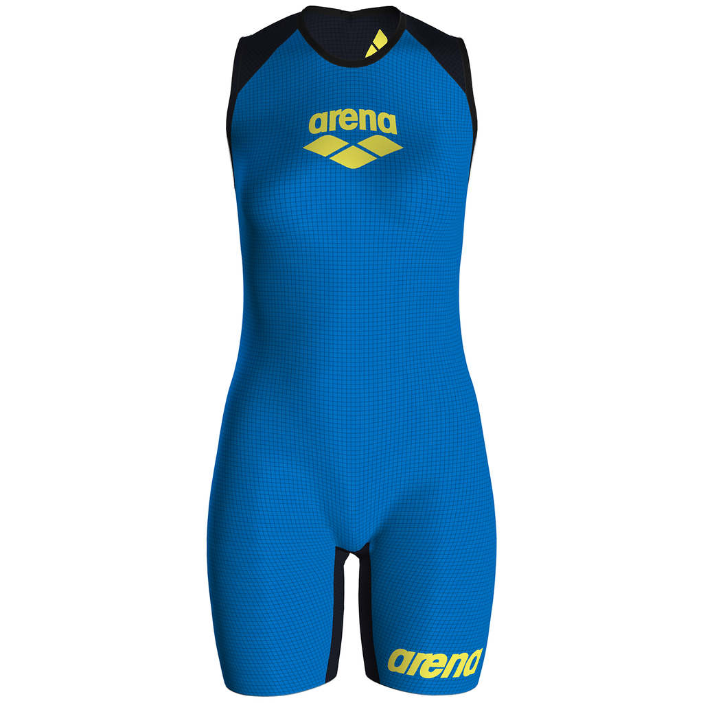 Arena W Pwskin Carbon Speedsuit Rear Zip Damen Blau, Grösse: XS von Arena