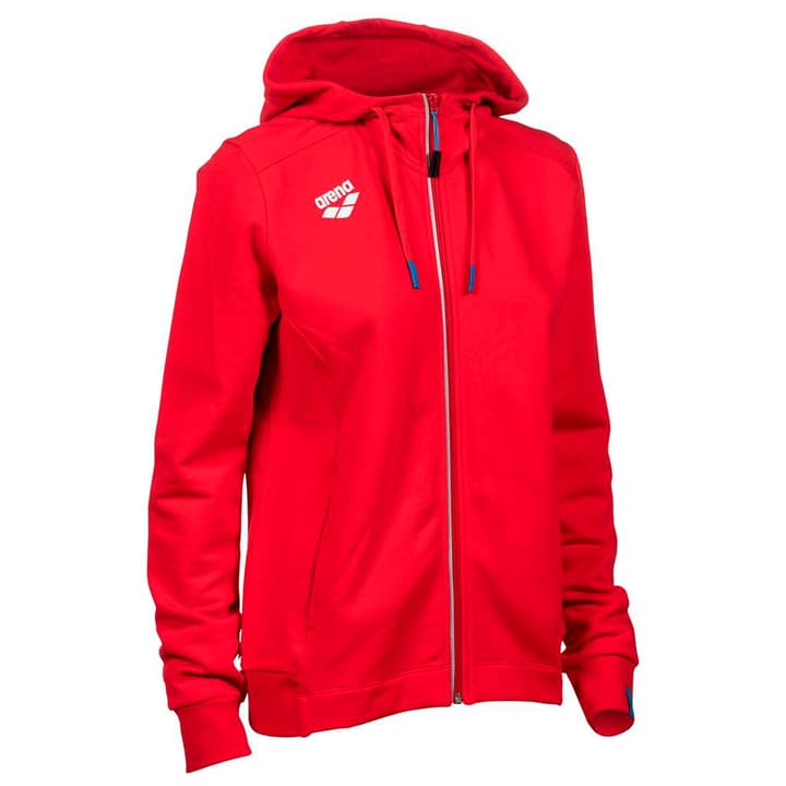 Arena W Team Hooded Jacket Panel Trainerjacke rot von Arena