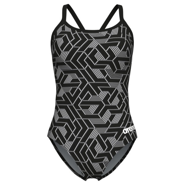 Arena - Women's Escape Swimsuit Lightdrop Back - Badeanzug Gr 40 grau/schwarz von Arena