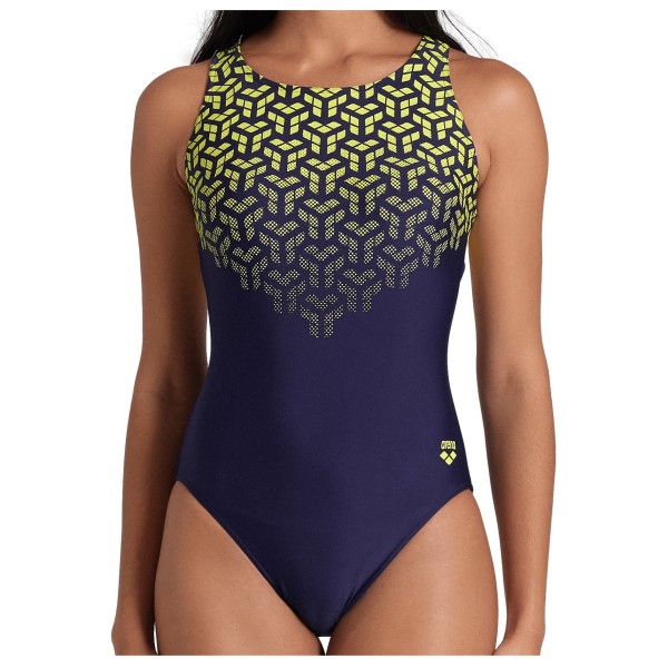 Arena - Women's Kikko V Swimsuit V Back Graphic - Badeanzug Gr 34 bunt von Arena