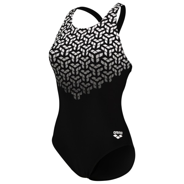 Arena - Women's Kikko V Swimsuit V Back Graphic - Badeanzug Gr 34 schwarz von Arena