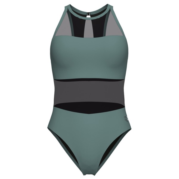 Arena - Women's Mesh Panels Swimsuit Vent Back - Badeanzug Gr 34 türkis von Arena