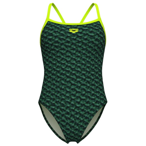 Arena - Women's Monogram Swimsuit Challenge Back - Badeanzug Gr 32 grün von Arena