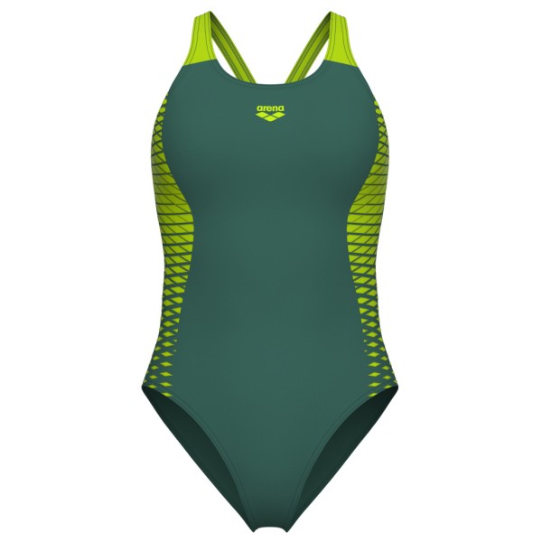 Arena - Women's Openings Swimsuit V Back - Badeanzug Gr 42 grün von Arena