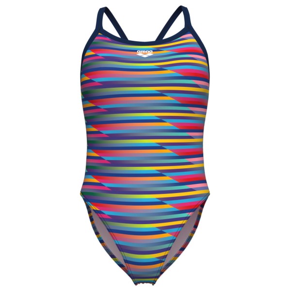 Arena - Women's Racing Stripe Swimsuit X-Criss Cross - Badeanzug Gr 32 bunt von Arena