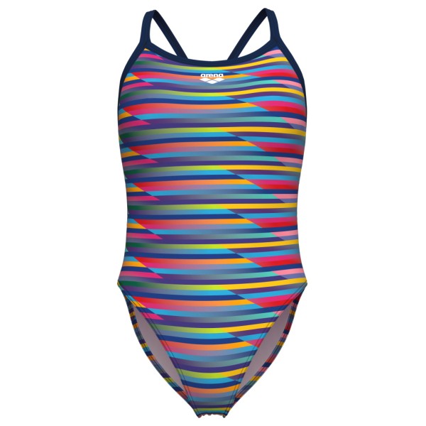 Arena - Women's Racing Stripe Swimsuit X-Criss Cross - Badeanzug Gr 38 bunt Arena - Women's Racing Stripe Swimsuit X-Criss Cross - Badeanzug Gr 38 bunt von Arena