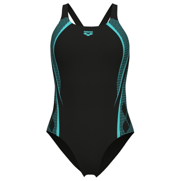 Arena - Women's Swim Pro Back Graphic - Badeanzug Gr 42 schwarz von Arena