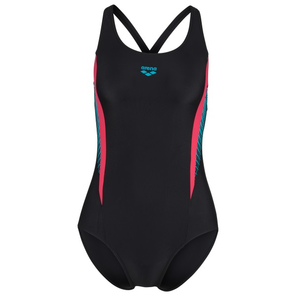 Arena - Women's Threefold V Back One Piece - Badeanzug Gr 34 schwarz von Arena