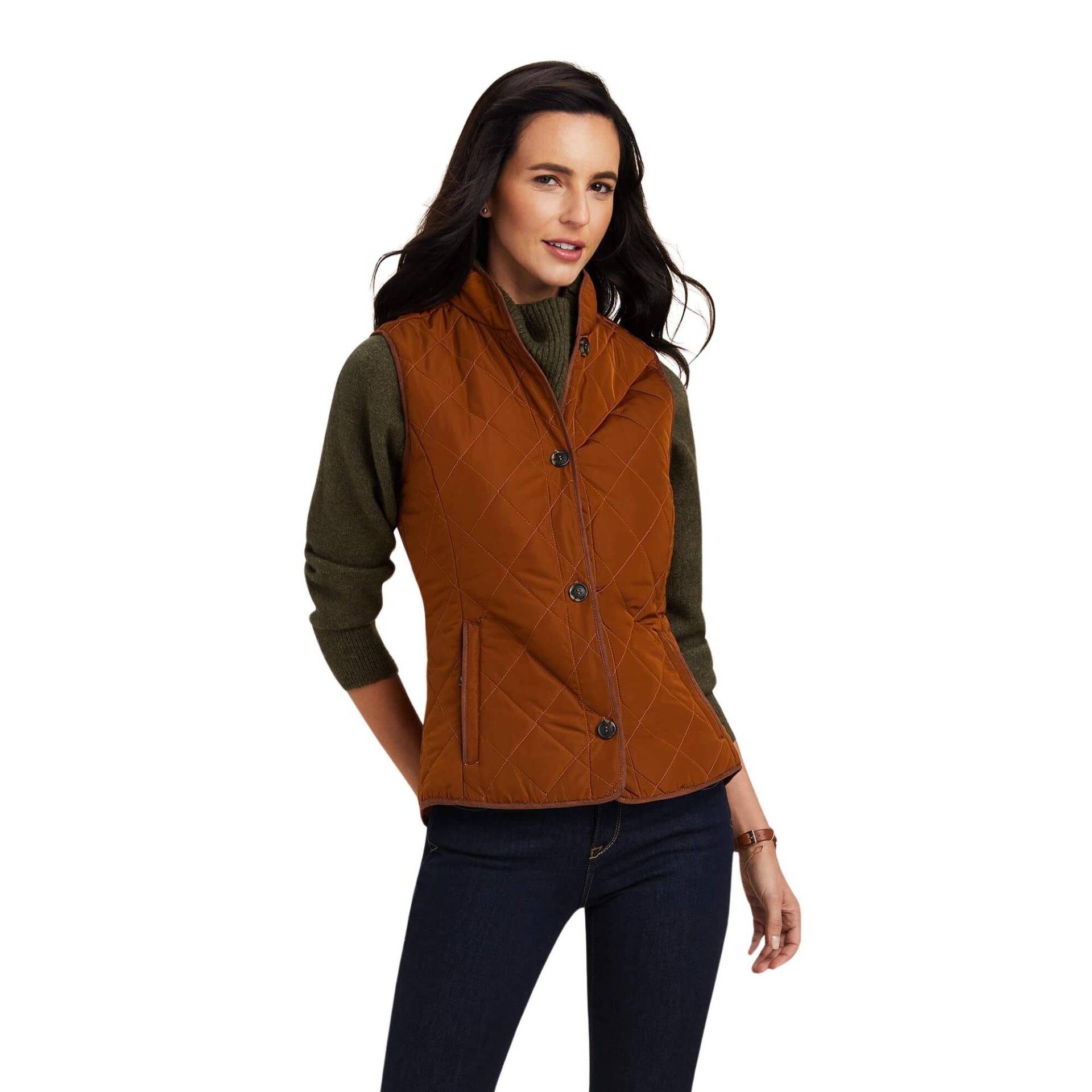 Ärmellose Daunenjacke Frau Woodside 2.0 Damen  XL von Ariat