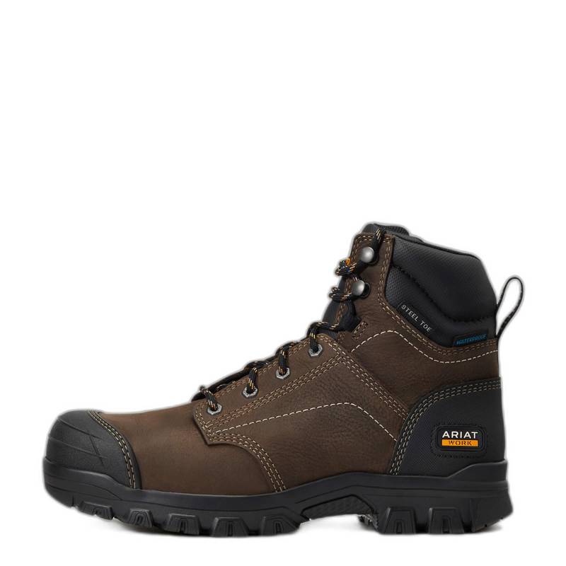 Ariat - damen stiefeletten treadfast 6" h2o, für Damen, Größe 36 von Ariat