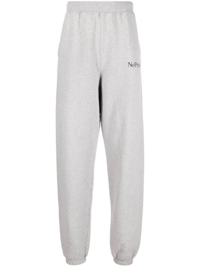 Aries No Problemo print detail track pants - Grey von Aries