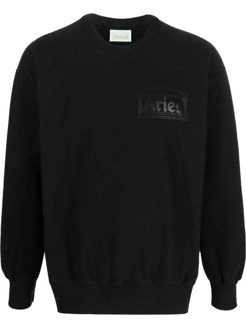 Aries Premium Temple sweatshirt - Black von Aries