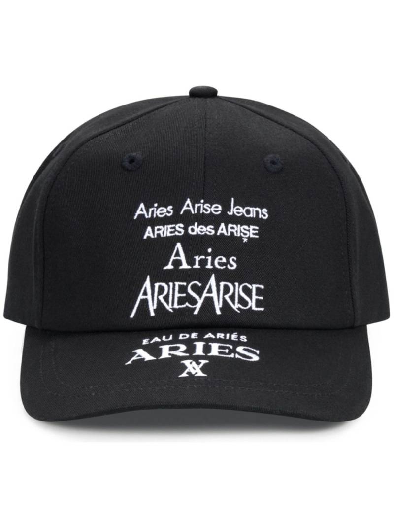 Aries logo cap - Black von Aries