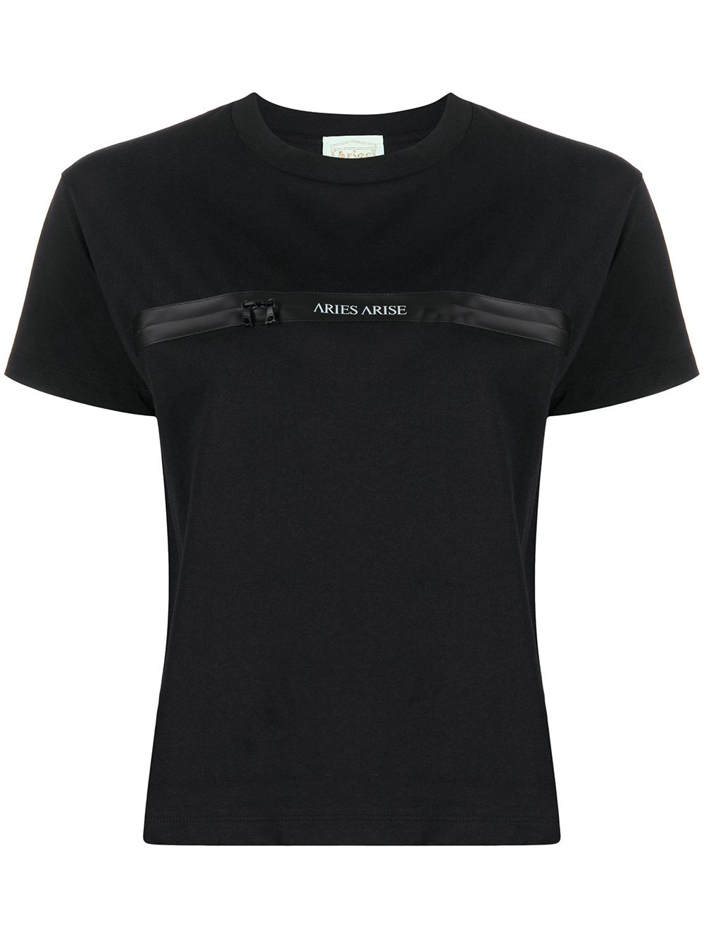 Aries rear logo-print T-shirt - Black von Aries