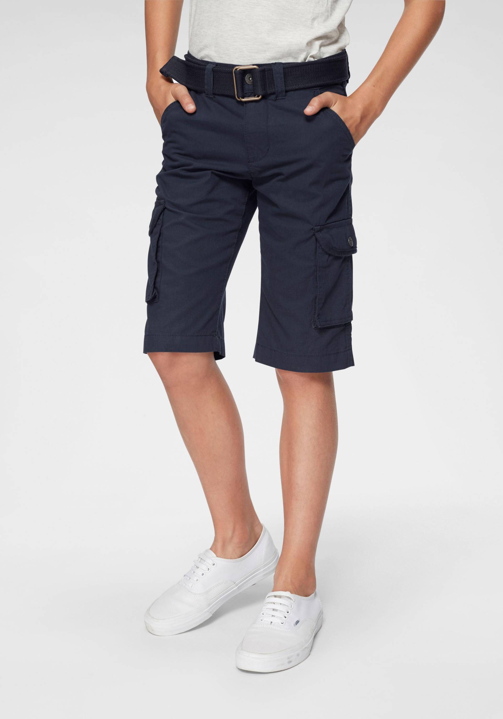 KIDSWORLD Shorts »2tgl. Bermudas mit Gürtel«, (Set, 2 tlg.), mit Textilgürtel für Jungen von KIDSWORLD