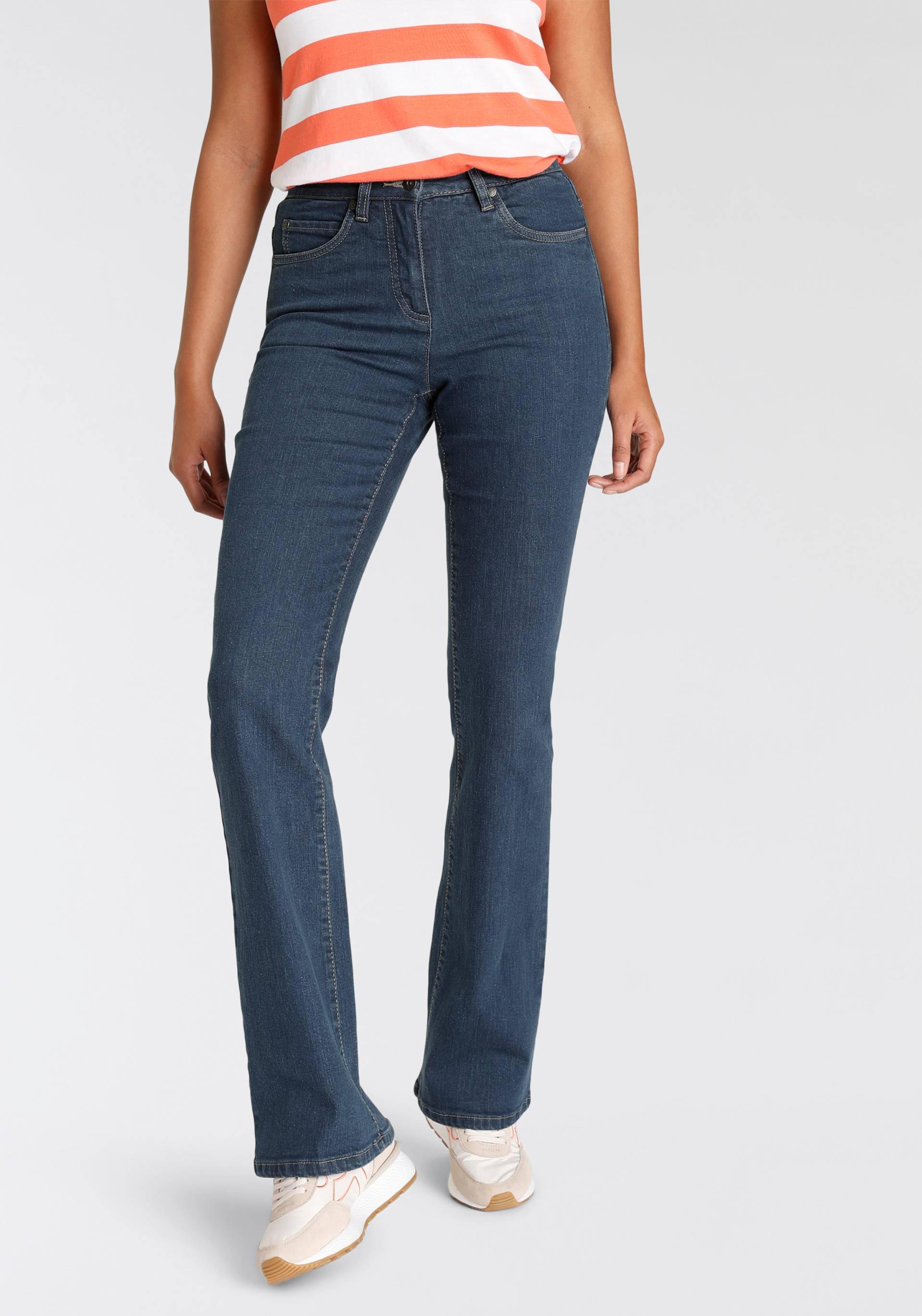 Arizona Bootcut-Jeans, High Waist von Arizona