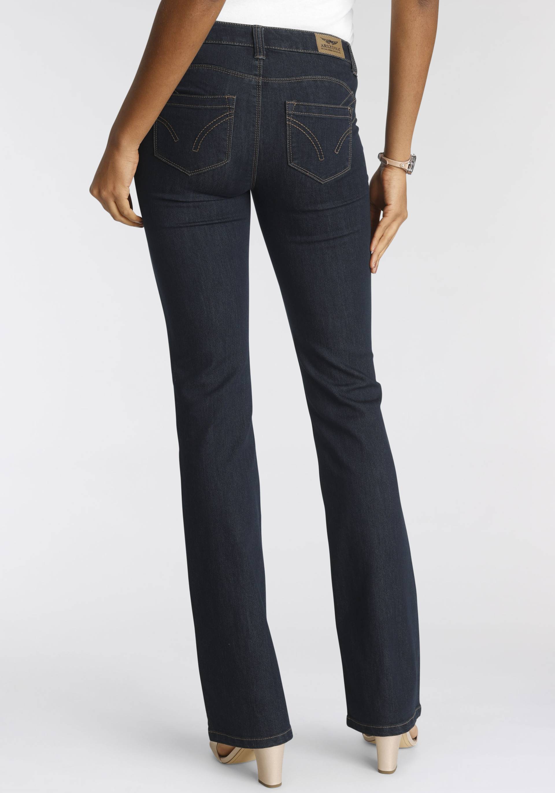 Arizona Bootcut-Jeans »Shaping«, Mid Waist von Arizona