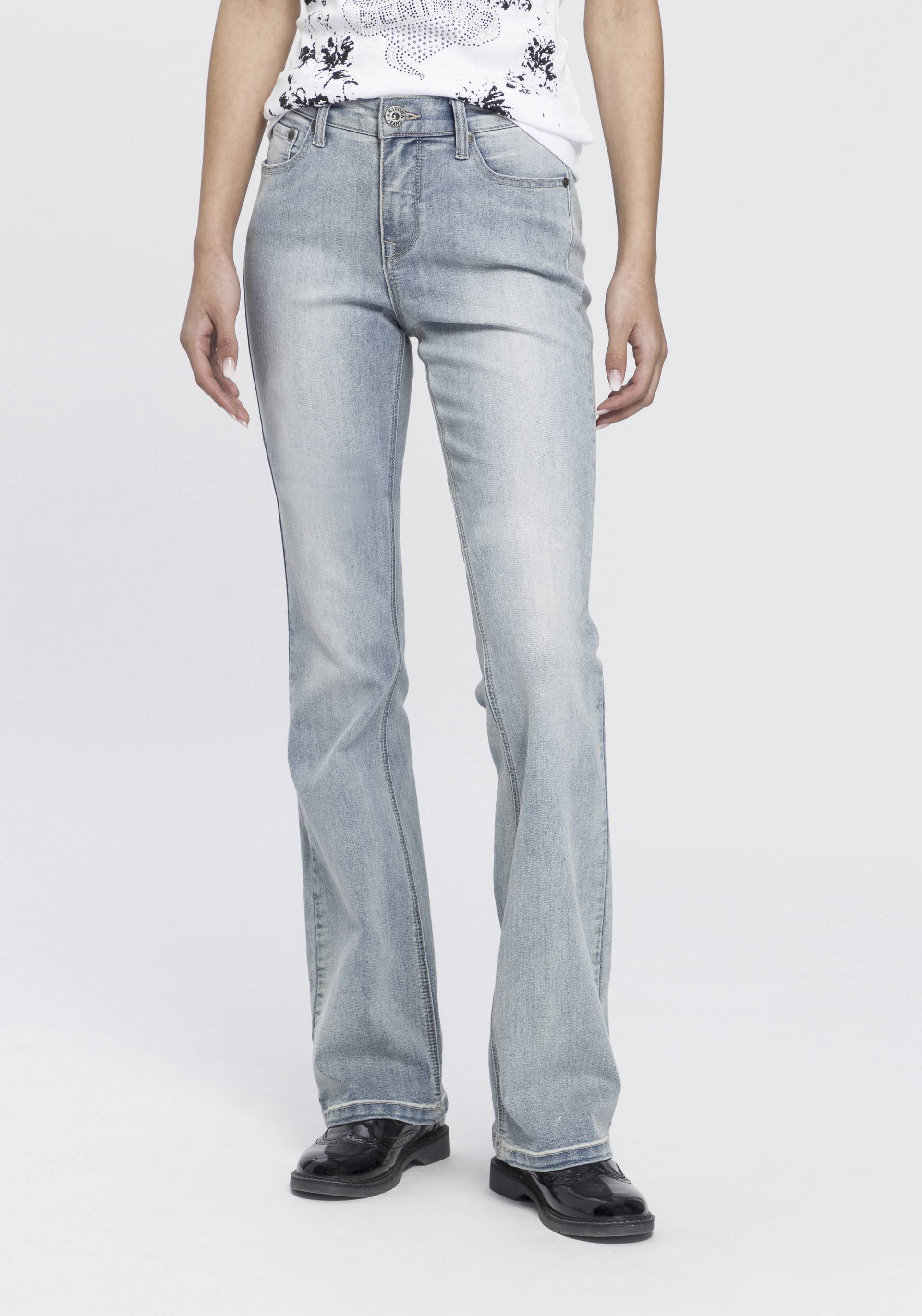 Arizona Bootcut-Jeans »Shaping«, High Waist von Arizona