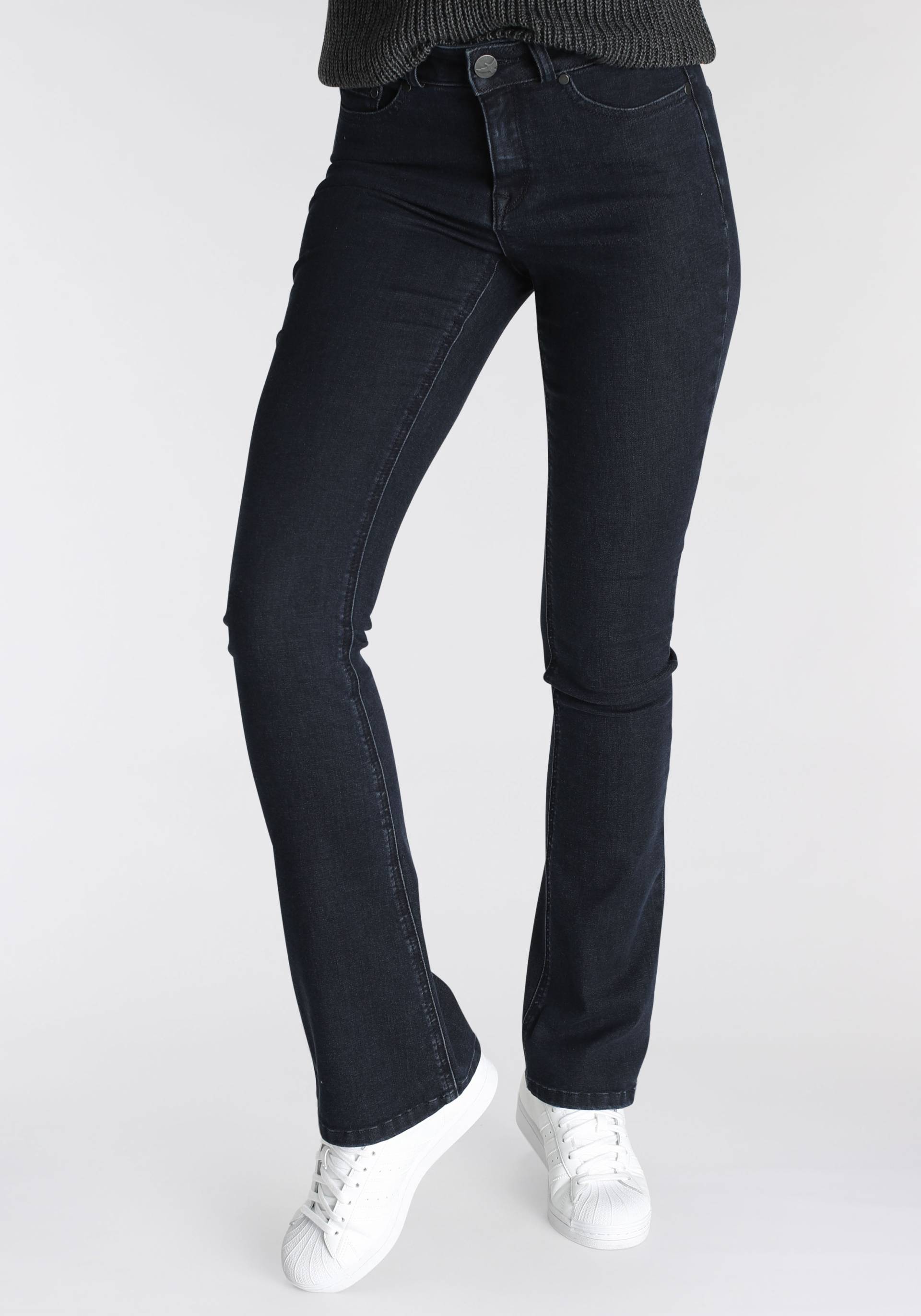 Arizona Bootcut-Jeans »Ultra Soft«, High Waist von Arizona