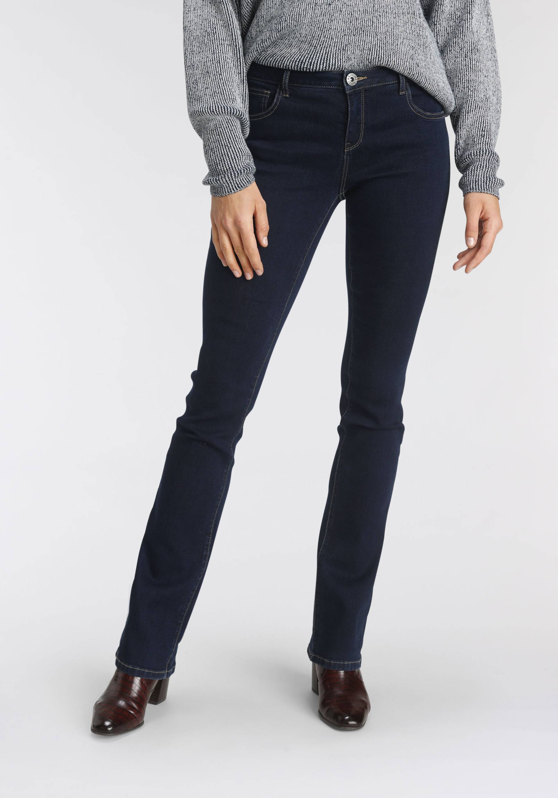 Arizona Bootcut-Jeans »Ultra-Stretch«, Mid-Waist von Arizona