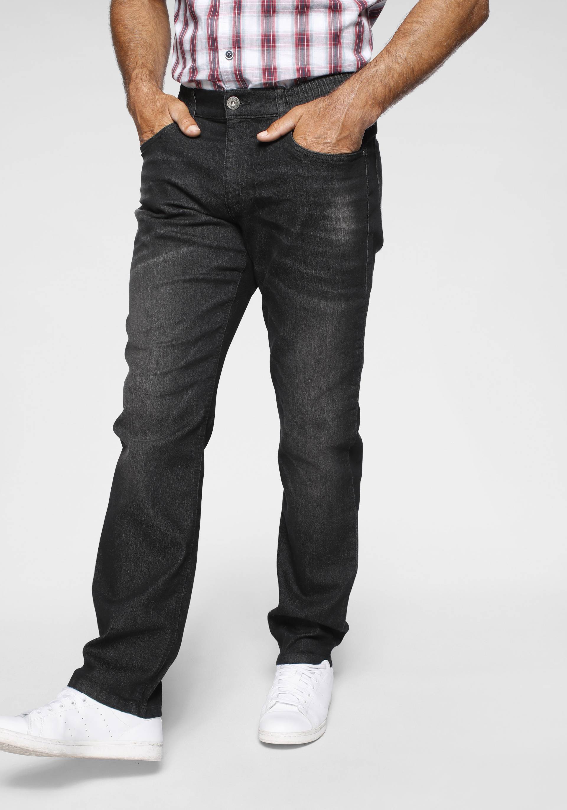 Arizona Dehnbund-Jeans »Paul«, elastischer Dehnbund, Comfort-Fit, gerader Beinschnitt Arizona Dehnbund-Jeans »Paul«, elastischer Dehnbund, Comfort-Fit, gerader Beinschnitt von Arizona