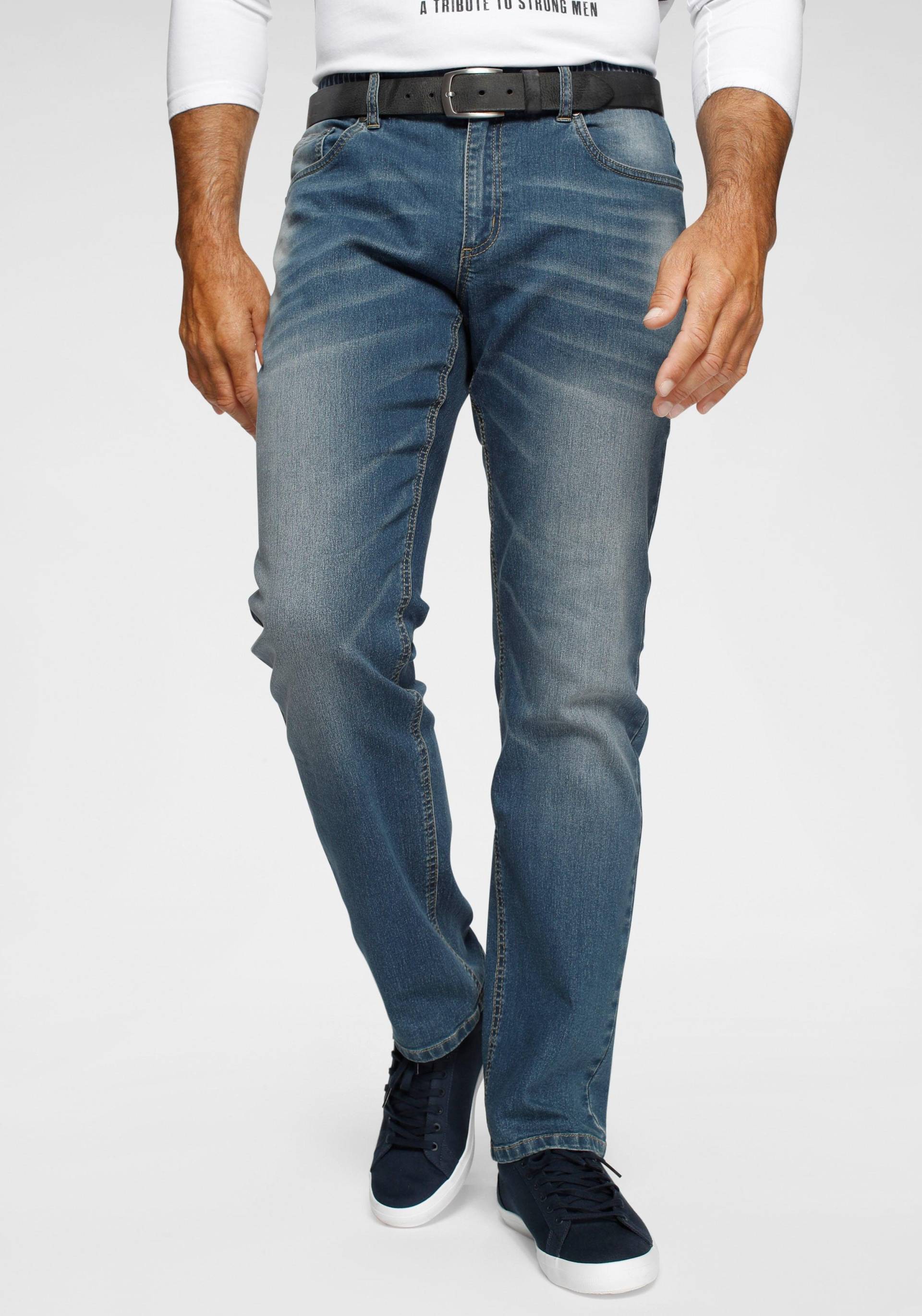 Arizona Dehnbund-Jeans »Paul«, elastischer Dehnbund, Comfort-Fit, gerader Beinschnitt Arizona Dehnbund-Jeans »Paul«, elastischer Dehnbund, Comfort-Fit, gerader Beinschnitt von Arizona