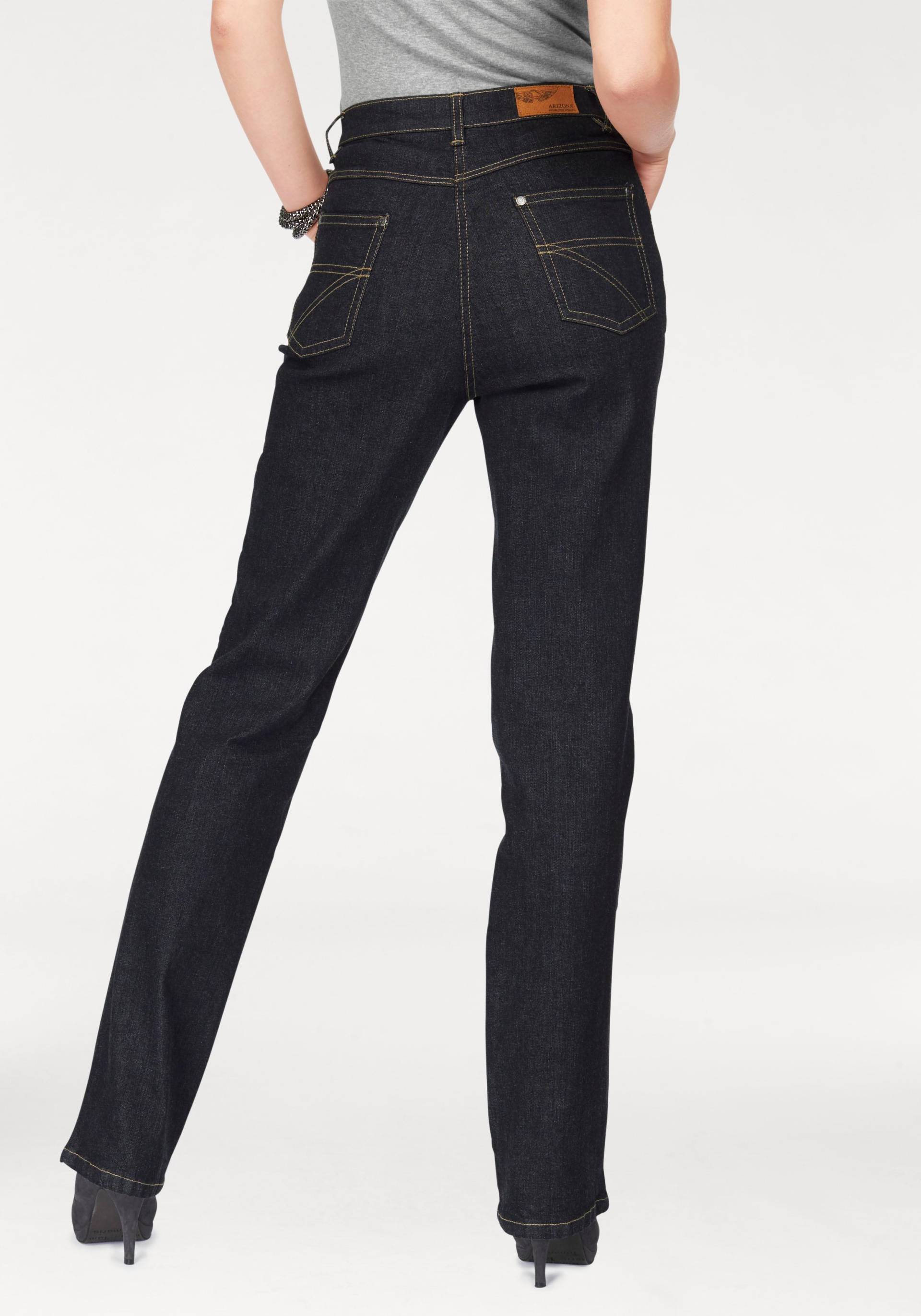 Arizona Gerade Jeans »Annett«, bequeme Passform, 5-Pocket-Style, hohe Taille von Arizona