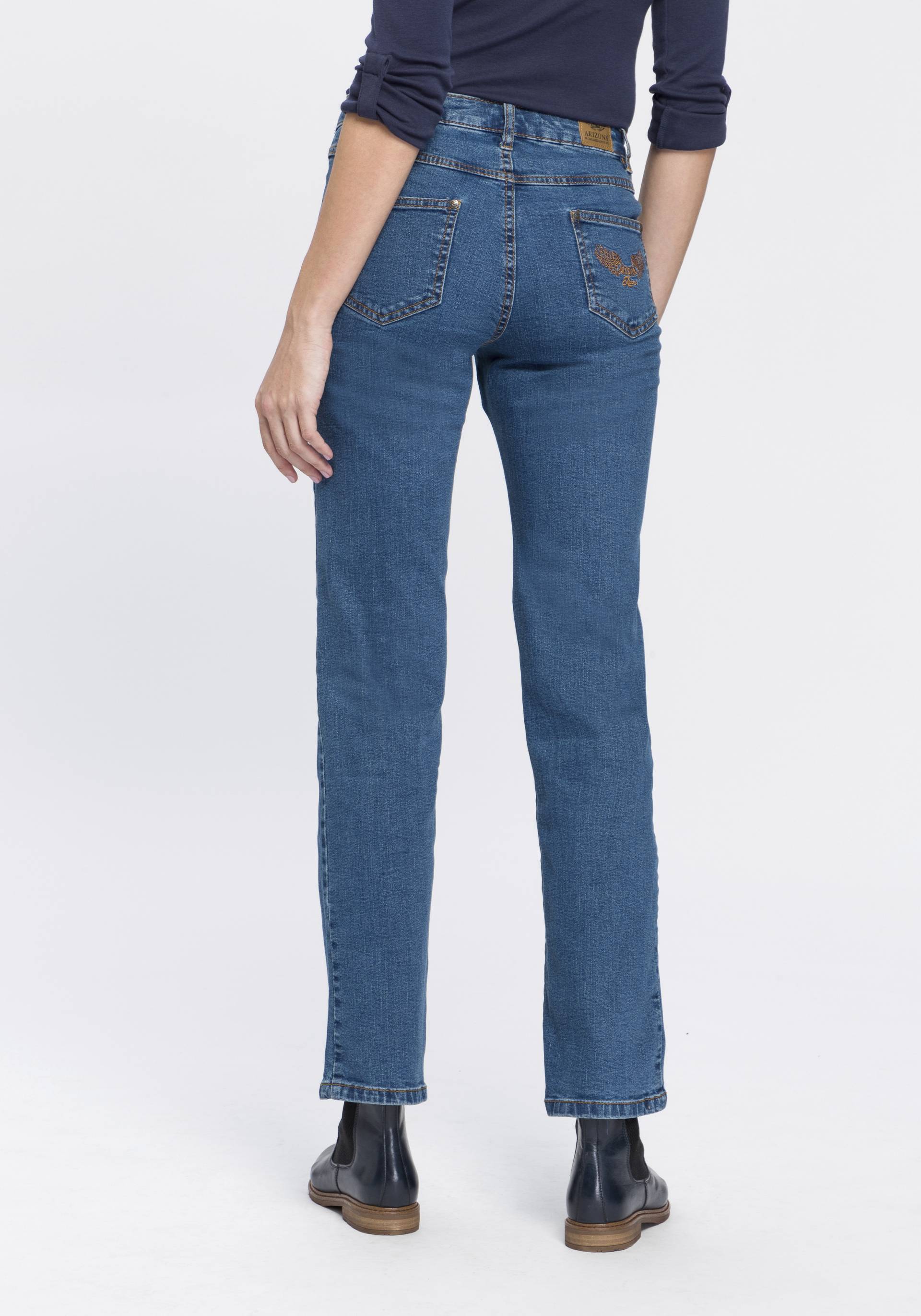 Arizona Gerade Jeans »Comfort-Fit«, High Waist Arizona Gerade Jeans »Comfort-Fit«, High Waist von Arizona