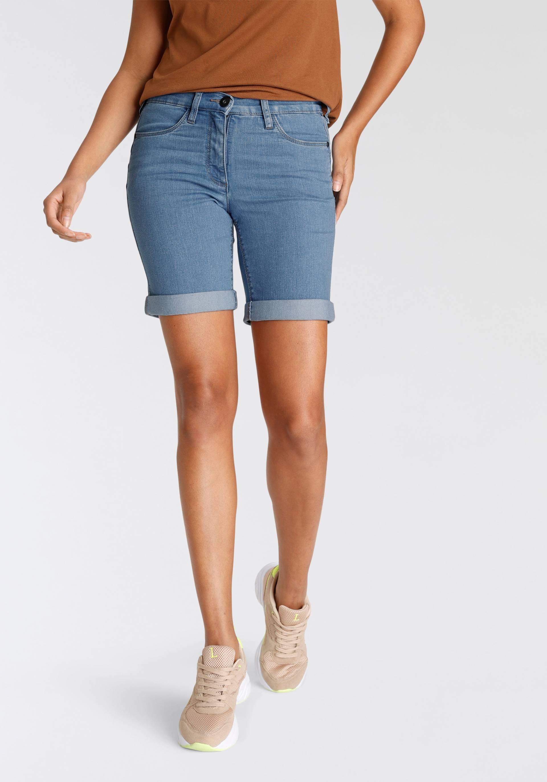 Arizona Jeansbermudas, High Waist von Arizona