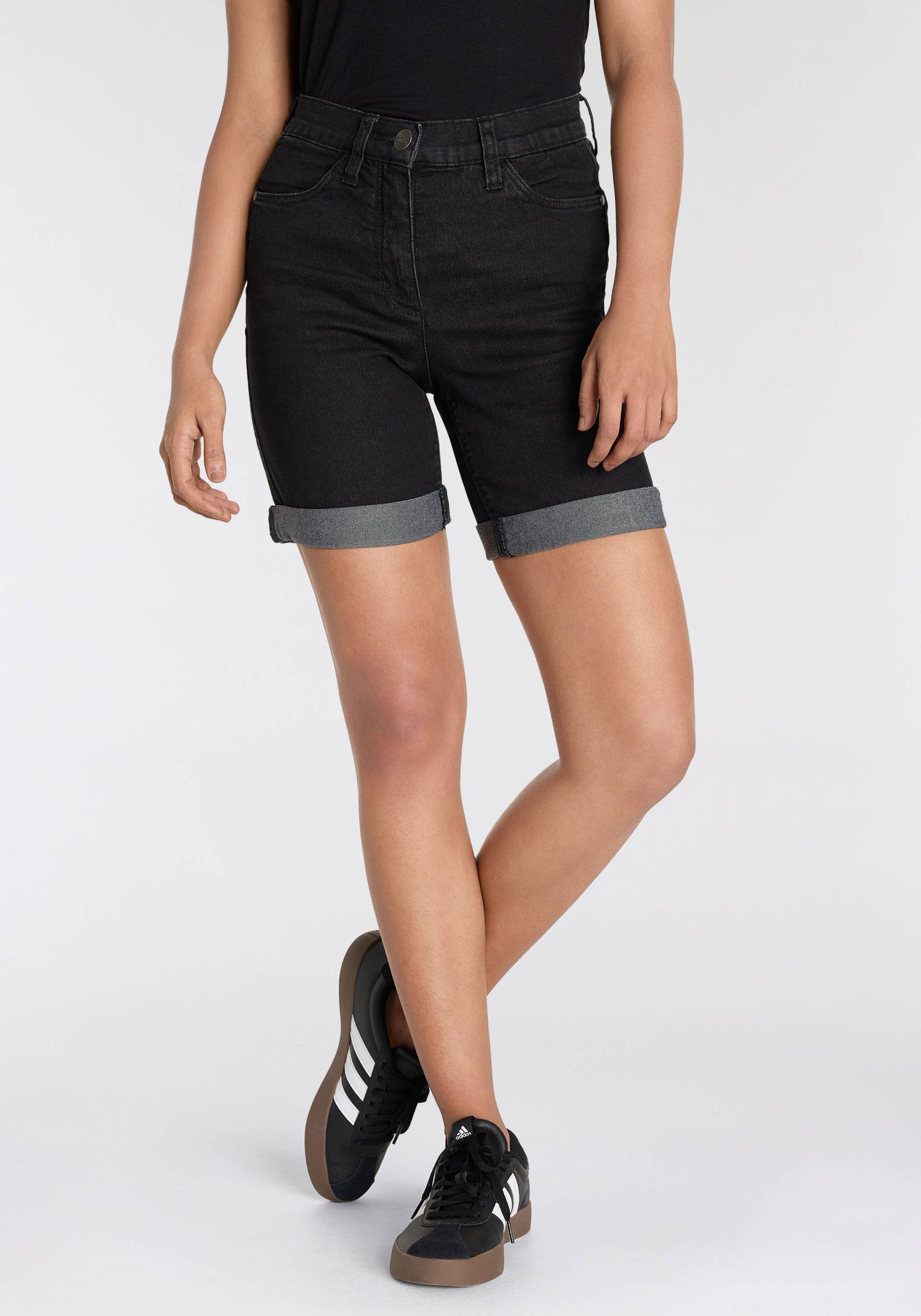 Arizona Jeansbermudas, High Waist von Arizona