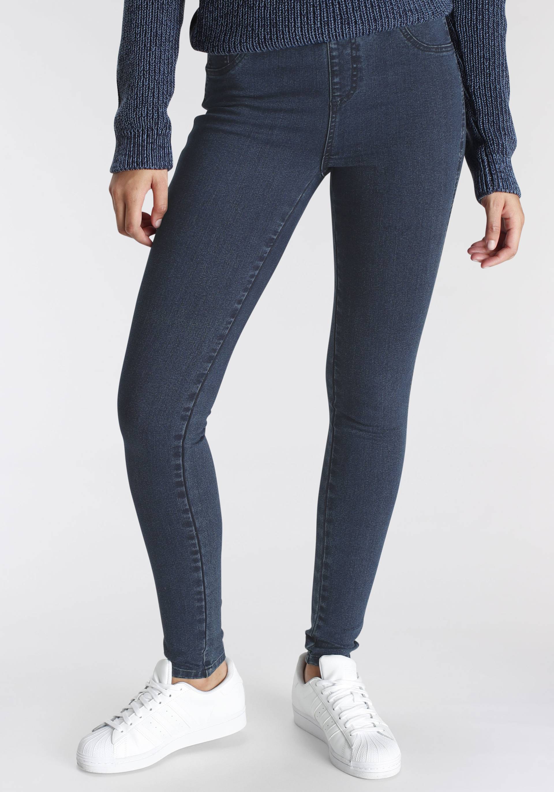 Arizona Jeansjeggings »360 Grad Elastisch«, extra-eng geschnittene Beinform, hohe Leibhöhe Arizona Jeansjeggings »360 Grad Elastisch«, extra-eng geschnittene Beinform, hohe Leibhöhe von Arizona