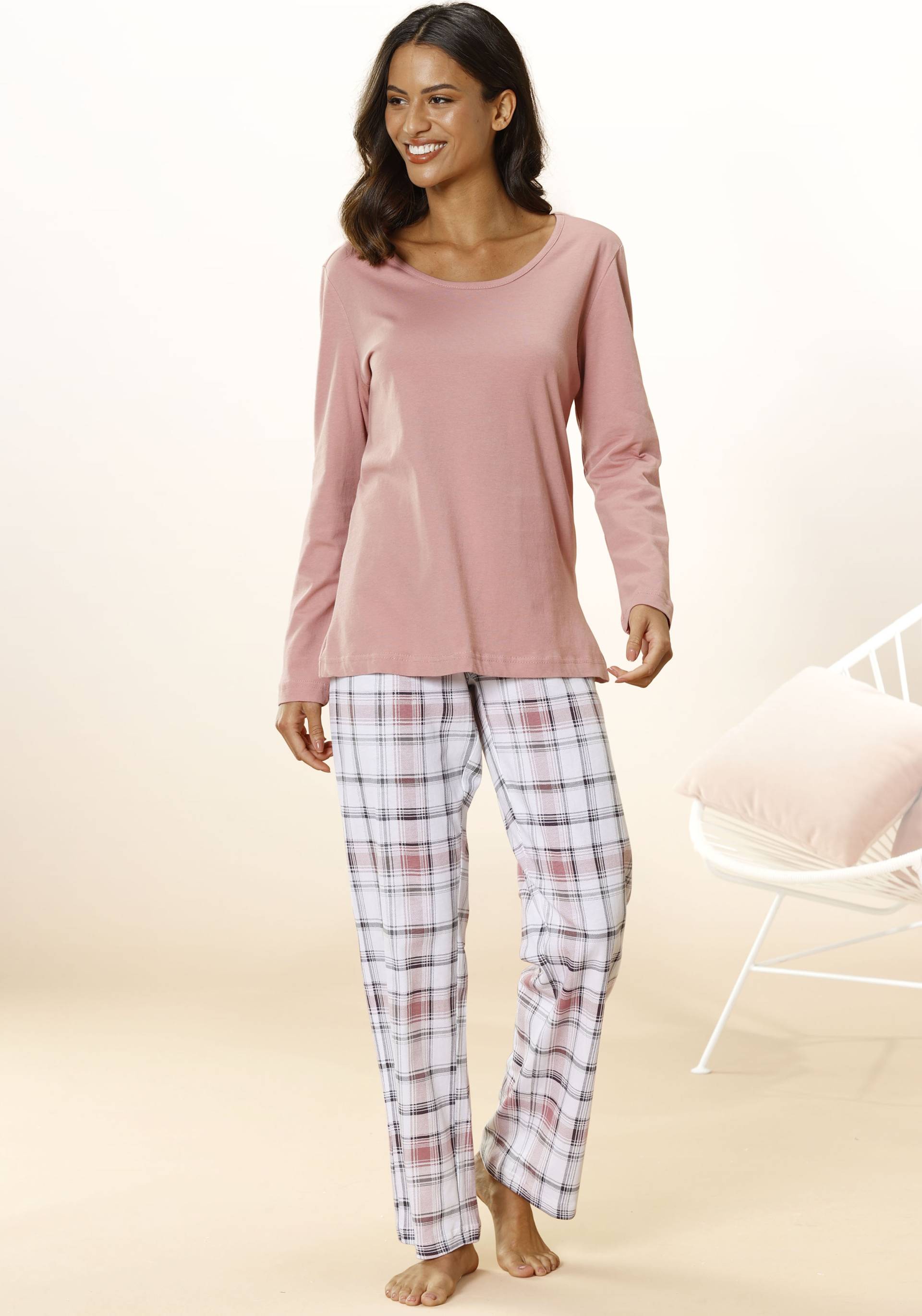 Arizona Pyjama, (2 tlg.), mit Karo Muster Arizona Pyjama, (2 tlg.), mit Karo Muster von Arizona
