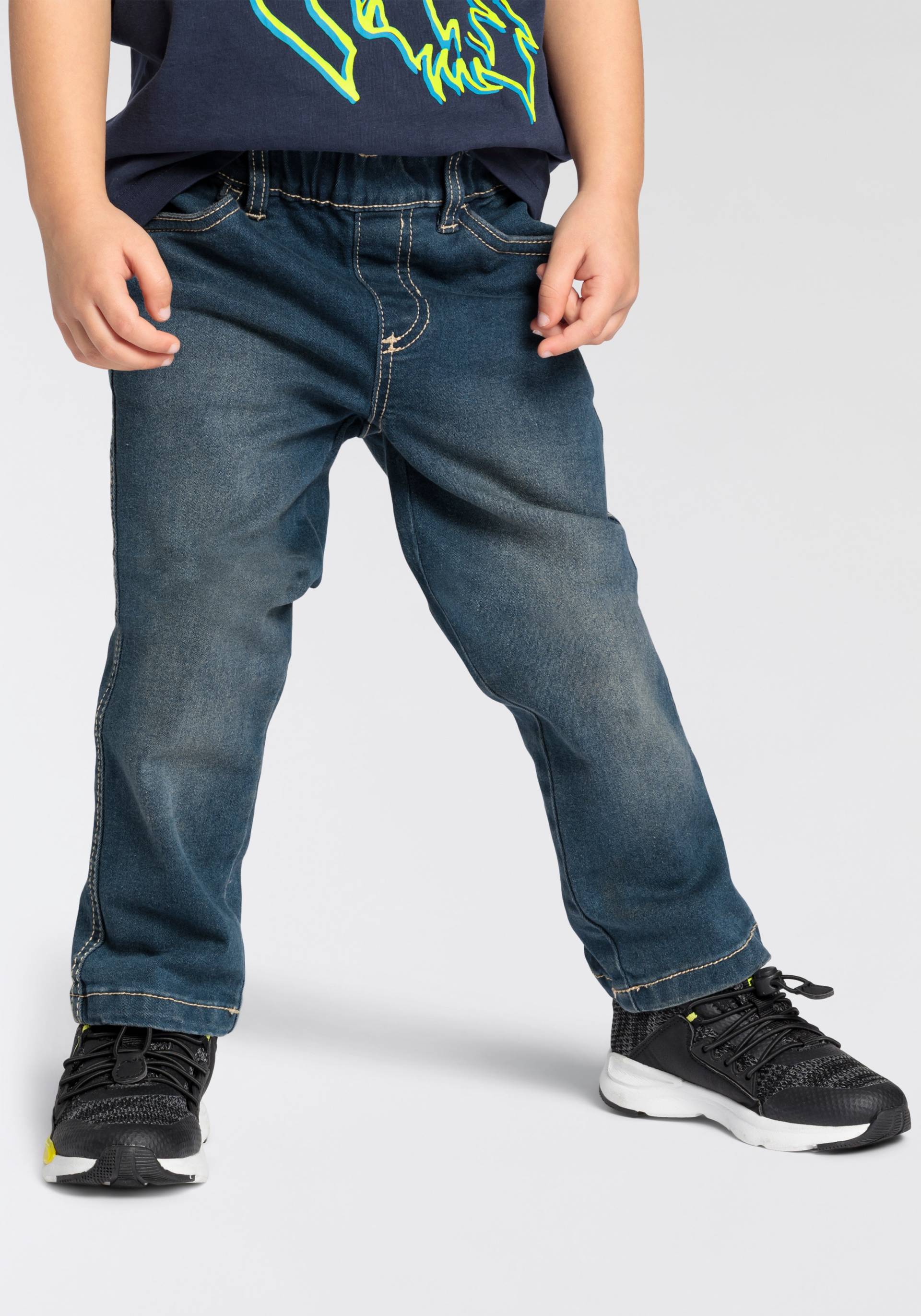 Arizona Schlupfjeans », Stretch-Jeans für kleine Jungen«, in bequemer Weite von Arizona