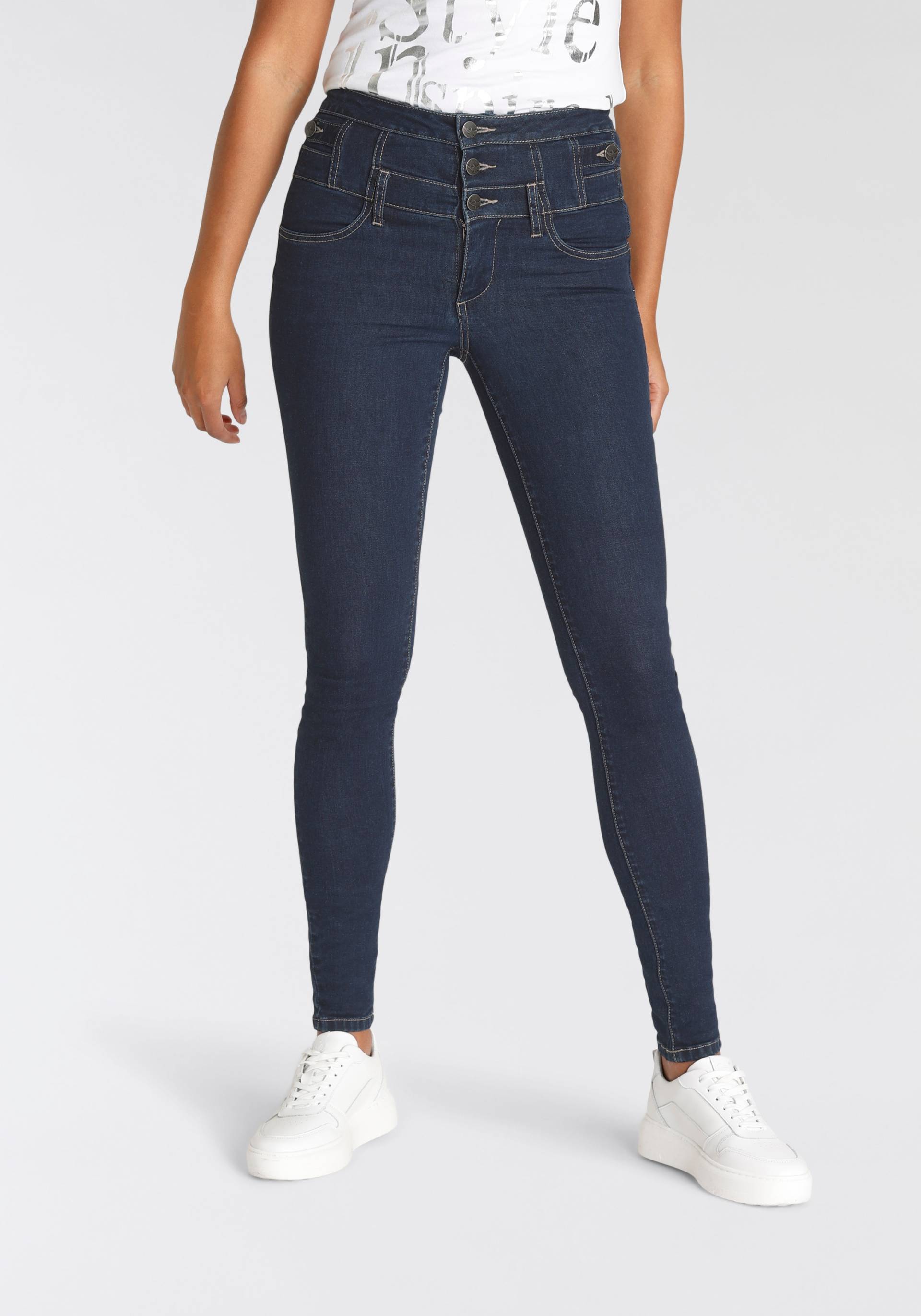 Arizona Skinny-fit-Jeans, High Waist von Arizona