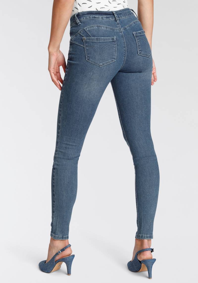 Arizona Skinny-fit-Jeans, Recyceltes Polyester von Arizona