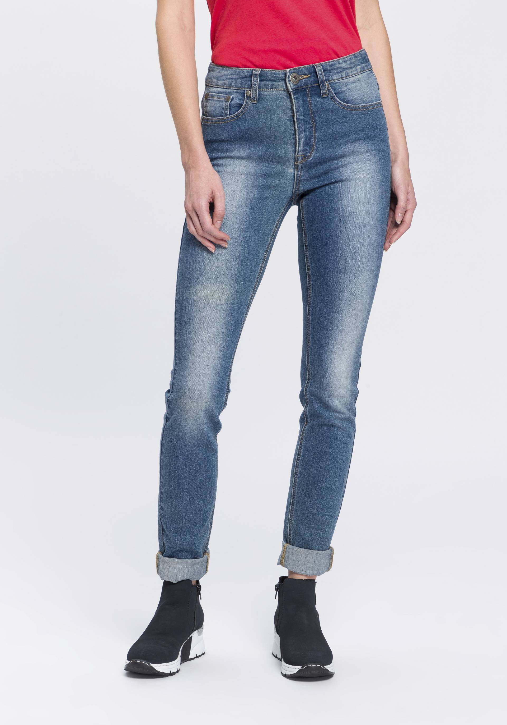 Arizona Skinny-fit-Jeans »Shaping«, High Waist von Arizona
