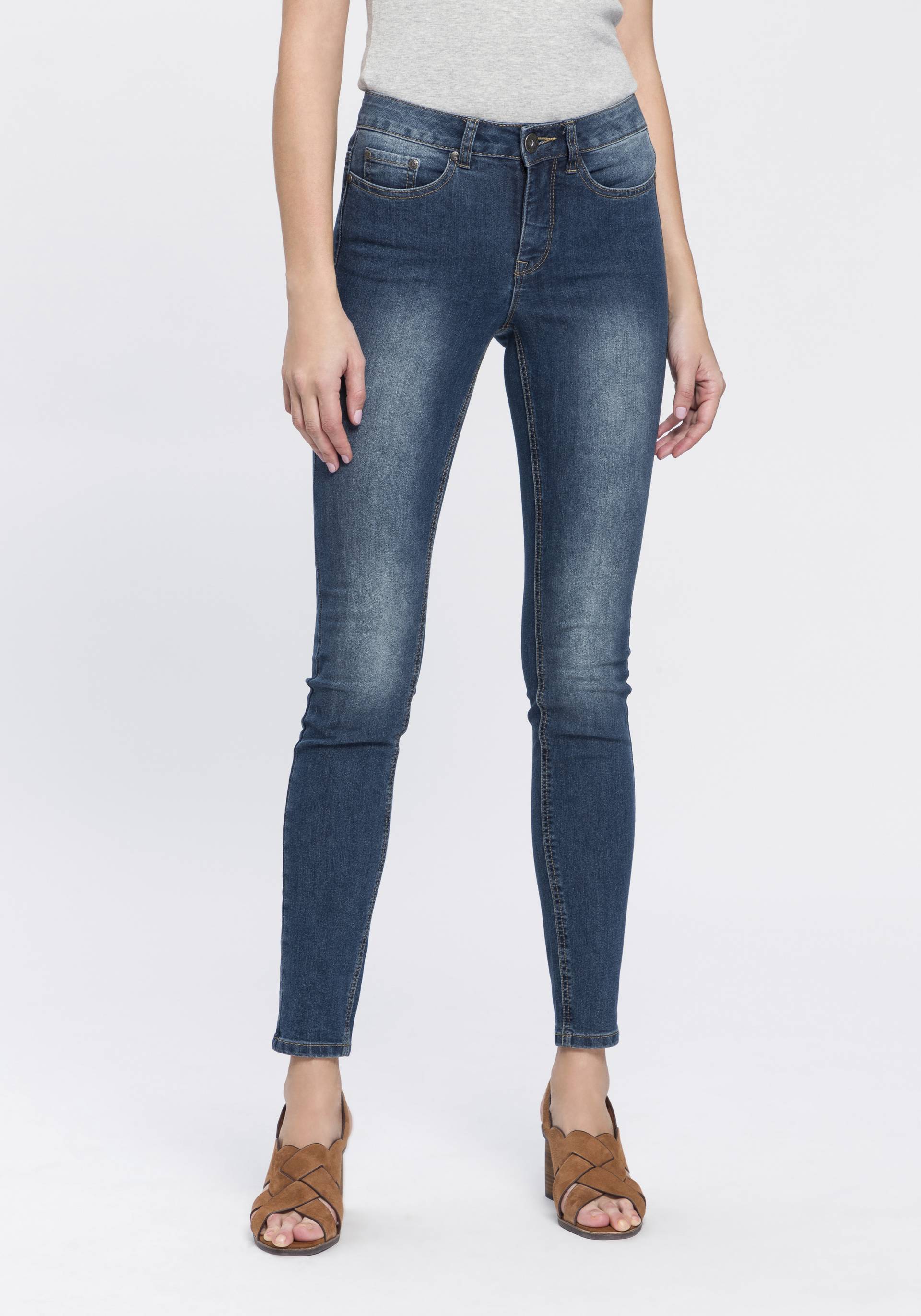 Arizona Skinny-fit-Jeans »Shaping«, High Waist von Arizona