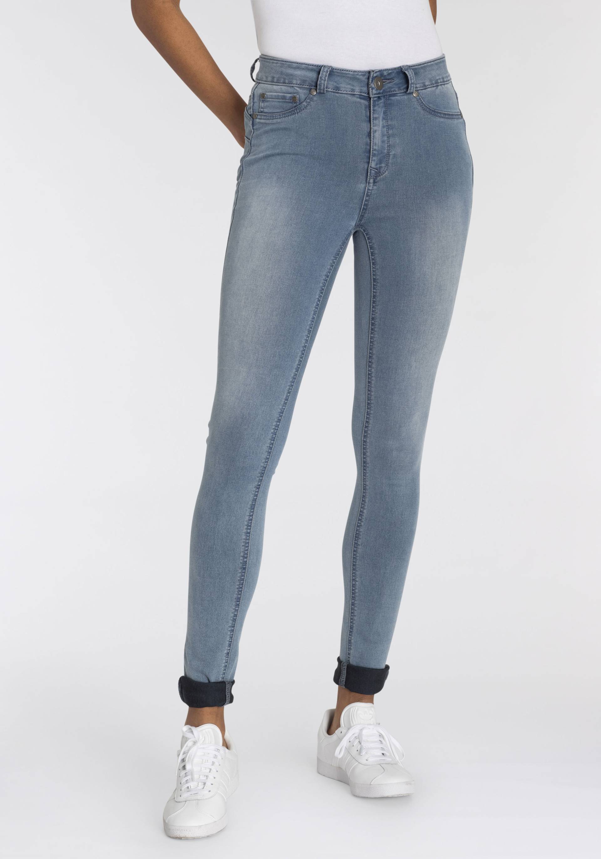 Arizona Skinny-fit-Jeans »Ultra Stretch«, skinny-fit, betonte Taille, shaping-Effekt, high Waist Arizona Skinny-fit-Jeans »Ultra Stretch«, skinny-fit, betonte Taille, shaping-Effekt, high Waist von Arizona