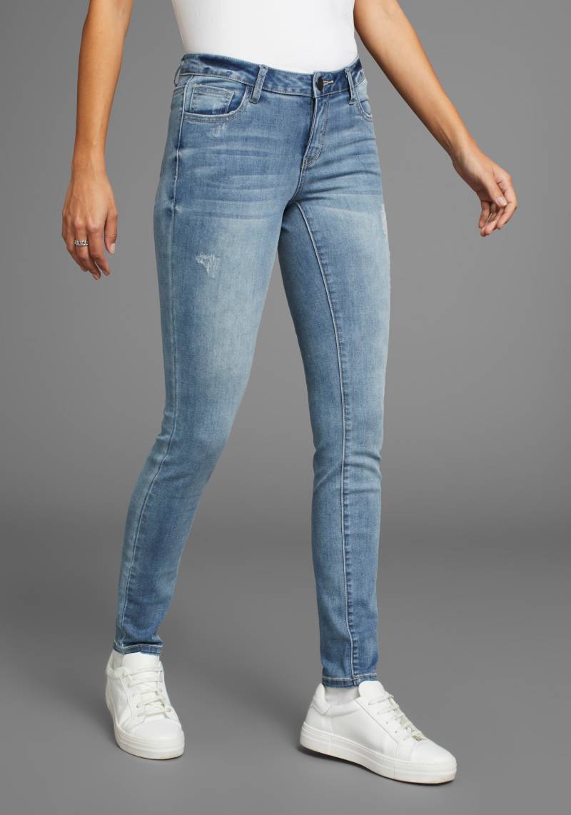 Arizona Skinny-fit-Jeans »Ultra-Stretch«, Mid Waist von Arizona